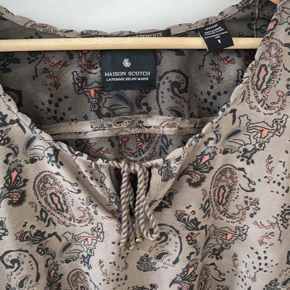 Maison Scotch Createurs de Vetements Drop Waist Dress - Picture 3 of 7